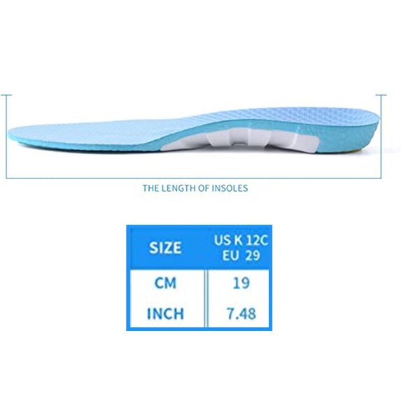 BALANCEMAKER Kids Orthotic Insole (High Arch Feet) Arch Support - US K 12C -NEW - Picture 7 of 8